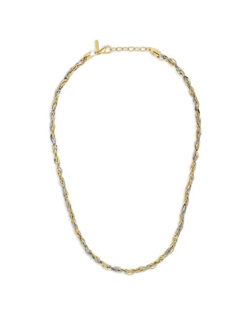 Desmo Metallic Weave Necklace