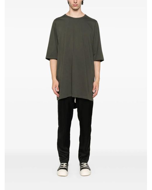Rick Owens Black Drawstring Trousers for men