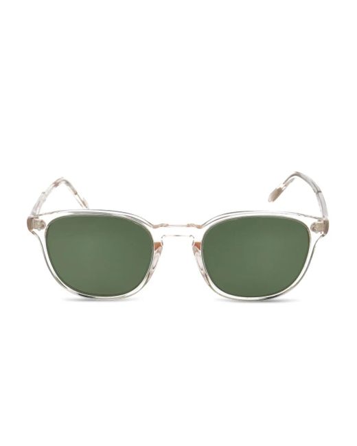 Oliver Peoples Green Fairmont Sunglasses for men