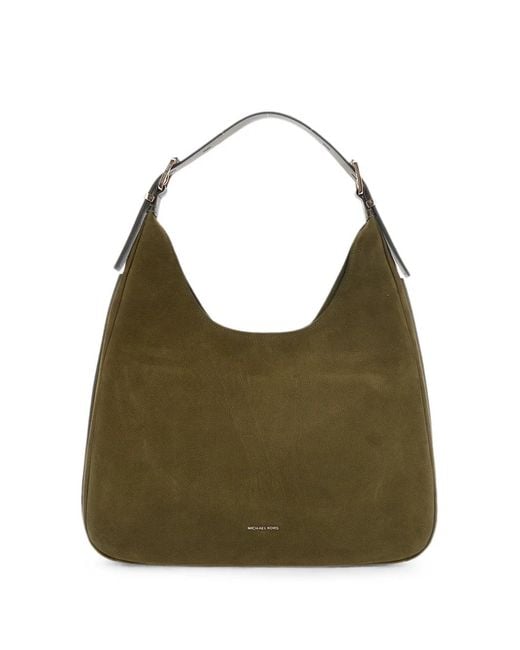 MICHAEL Michael Kors Green Large Nolita Leather Shoulder Bag