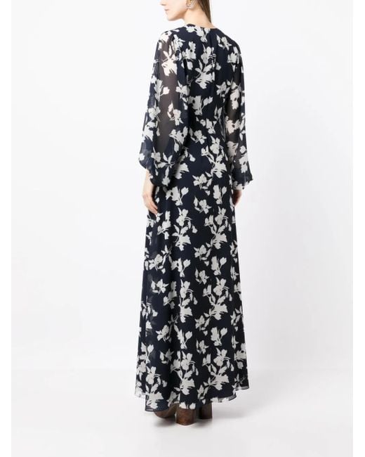 Sachin & Babi Black Jenny Chiffon Dress
