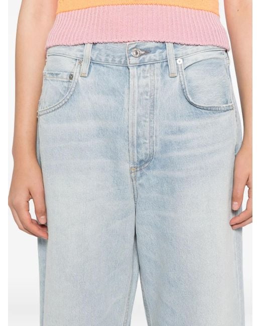 Citizens of Humanity Blue Gaucho Vintage Wide Leg Jeans