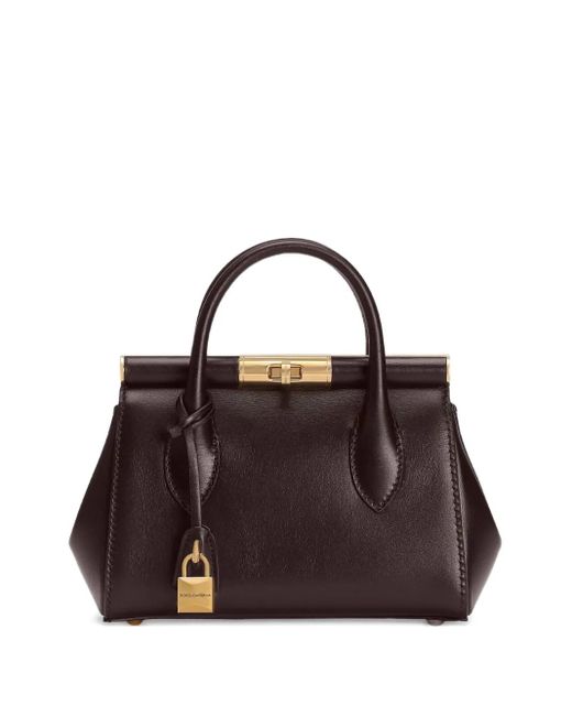 Dolce & Gabbana Purple Mini Marlene Day Tote Bag