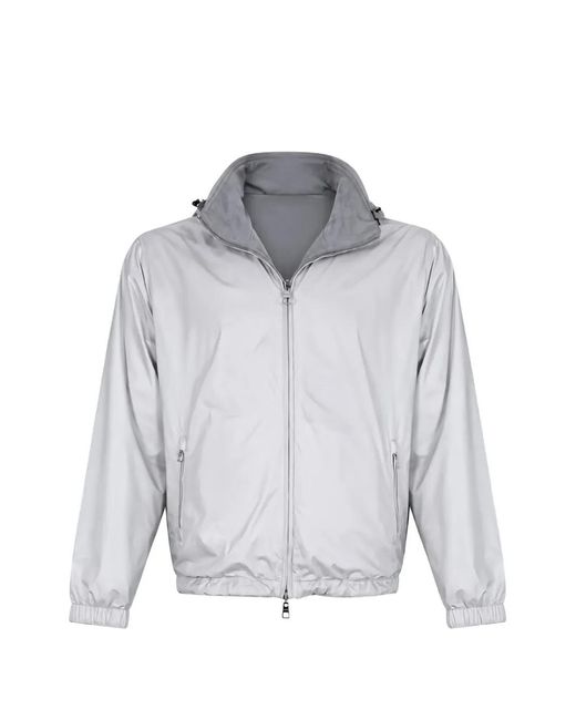 Montecore Gray Reversible Hooded Jacket for men