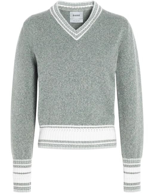 Pull En Cachemire Barrie en coloris Gray