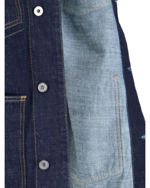 Carhartt Blue Og Warren Chore Jacket for men