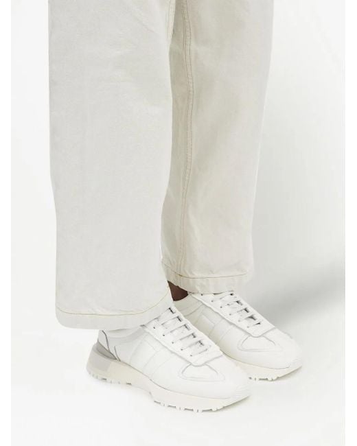Maison Margiela White 50/50 Sneakers Shoes for men
