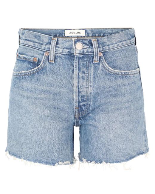 Agolde Parker デニムショーツ Blue