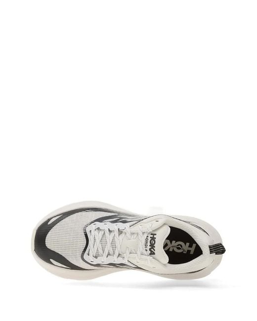 Hoka One One White Baskets Bondi 8 Ts Caged