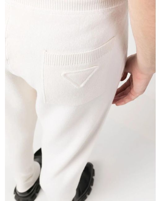 メンズ Prada トラックパンツ White