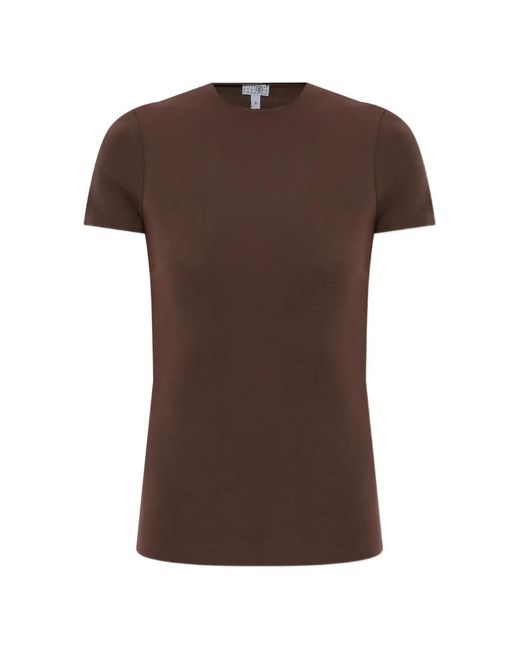 MM6 by Maison Margiela Brown Short-Sleeve T-Shirt