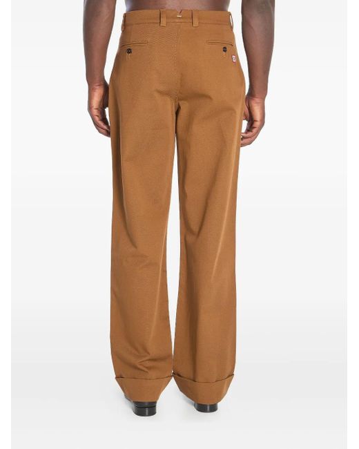 Valentino Garavani Brown Vlogo Signature Trousers for men