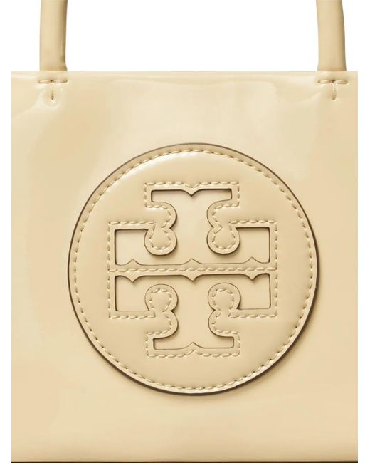 Tory Burch Natural Ella Bio Mini Tote Bag