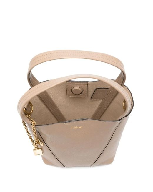 Chloé Spin ハンドバッグ S White