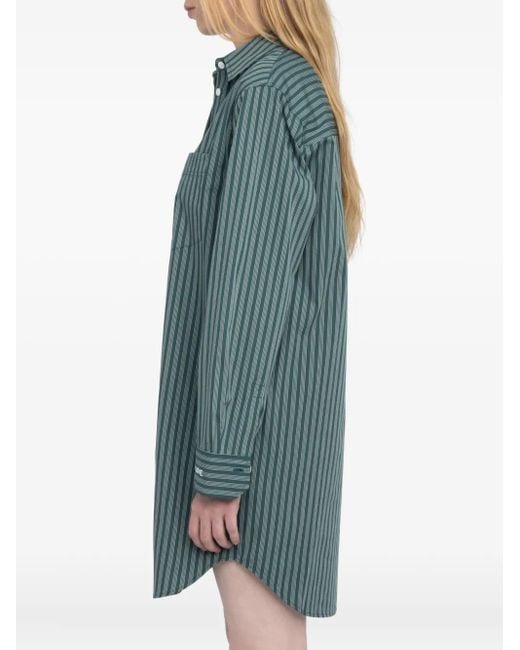 Chemisier Rorning Corto A Righe A Maniche Lunghe di Zadig & Voltaire in Blue