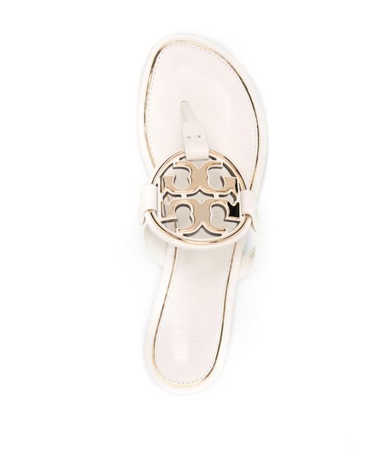 white miller sandals