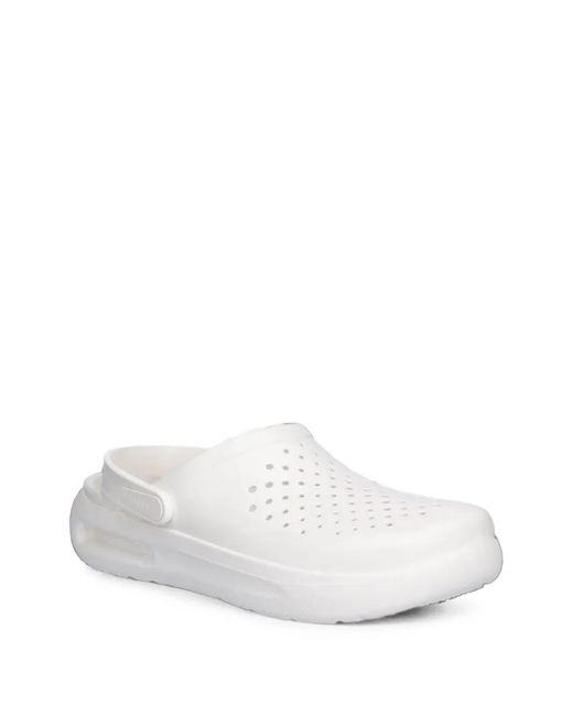 CROCSTM White Inmotion Literide Perforated Slingback Clogs