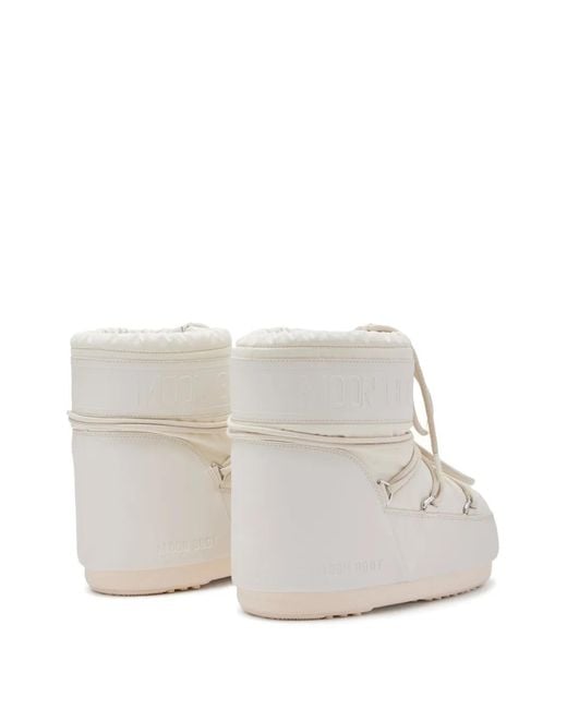 Moon Boot White Icon Low Boots for men