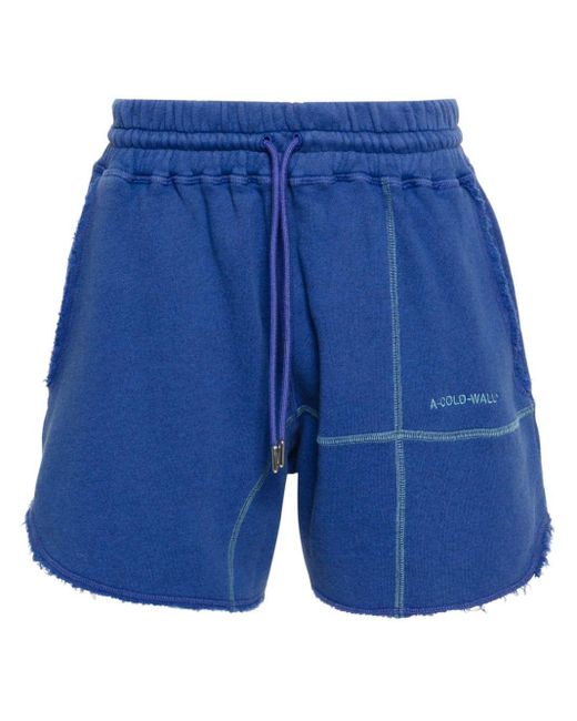 Pantalones cortos de deporte Intersect A_COLD_WALL* de hombre de color Blue