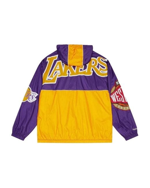 Mitchell & Ness Purple Team Og 2.0 Lakers Jacket for men