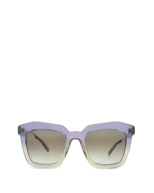 MCM Gray Cat-Eye Frame Sunglasses for men