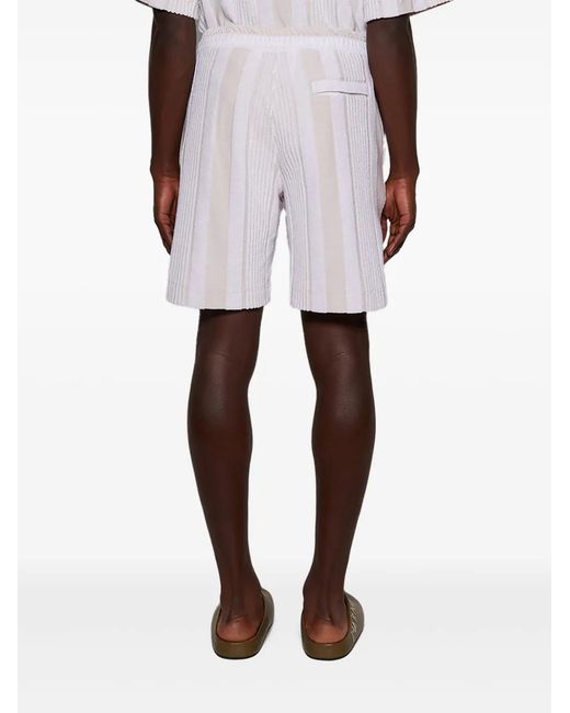 Givenchy White New Board Shorts for men