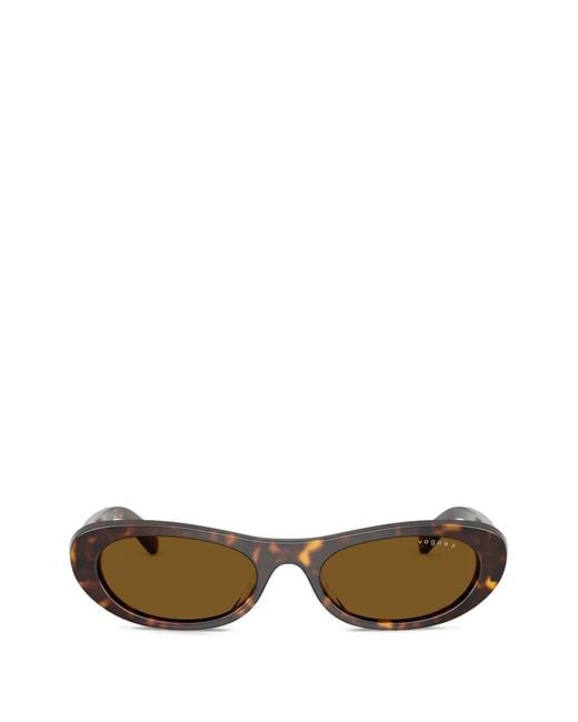 Vogue Eyewear Brown Vo5695Su Oval-Frame Sunglasses