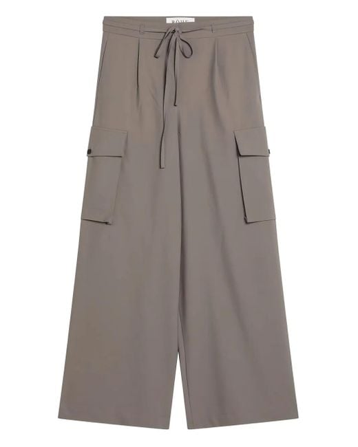Pantalon À Lien De Resserrage Rohe en coloris Gray
