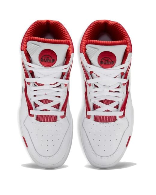 Reebok Pink Pump Omni Zone Ii High-Top Sneakers for men