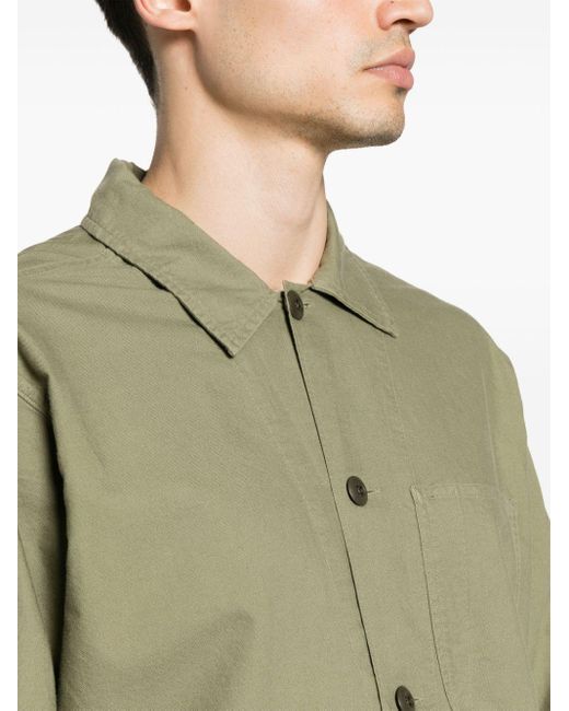 Polo Ralph Lauren Green Cotton Shirt Jacket for men