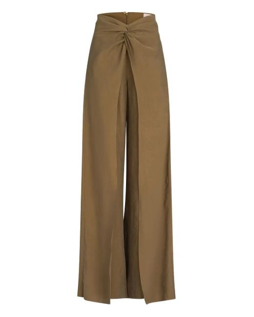 Pantaloni Canturipe di Silvia Tcherassi in Natural
