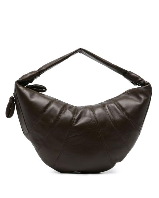 Lemaire Black Medium Croissant Shoulder Bag