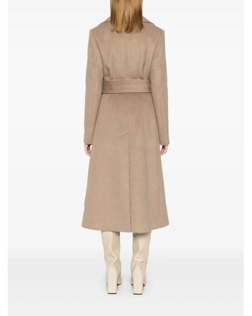Remain Natural Belted Coat