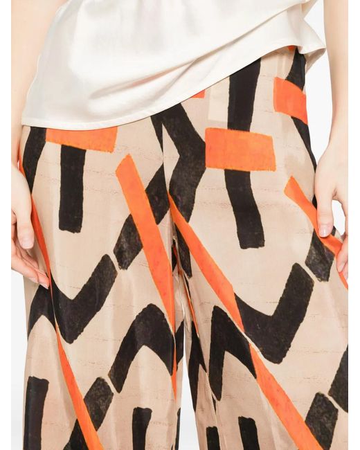 Pantaloni A Palazzo di Dixie in White