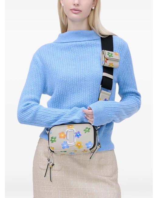 Marc Jacobs Natural The Wild Daisy Snapshot Cross Body Bag