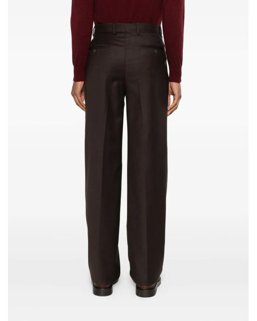 Manuel Ritz Black Pleated Trousers for men