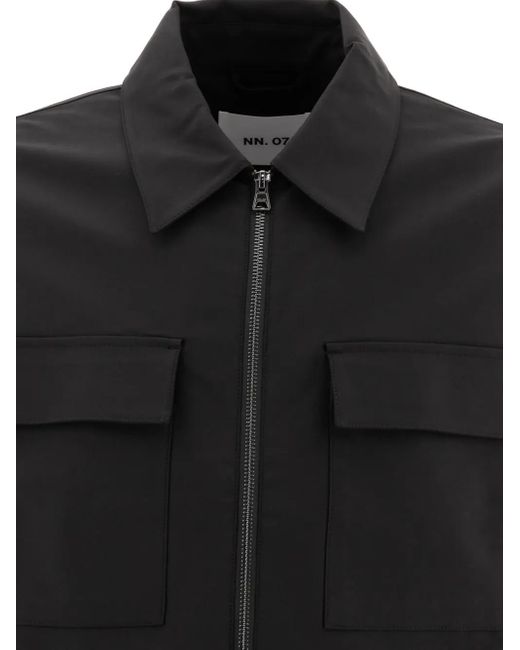 Chaqueta con cremallera NN07 de hombre de color Black