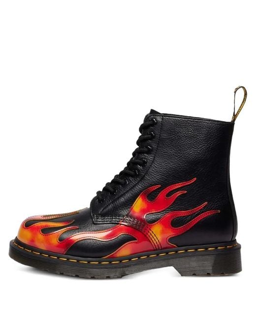 Stivali 1460 Pascal di Dr. Martens in Red