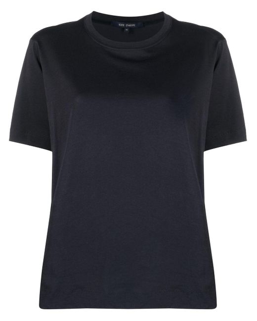 Sofie D'Hoore Plain Cotton T-shirt in Black | Lyst
