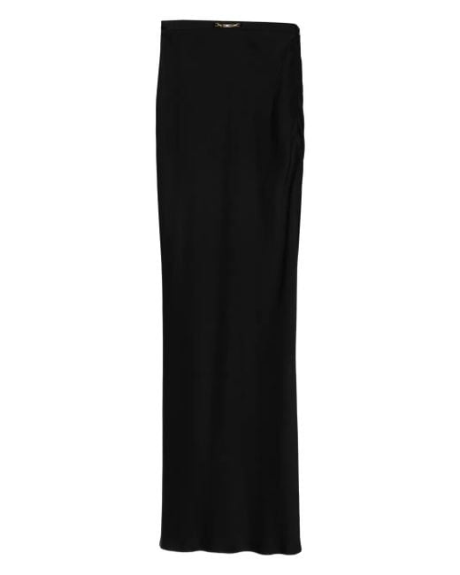 Jupe À Détail De Chaîne Elisabetta Franchi en coloris Black