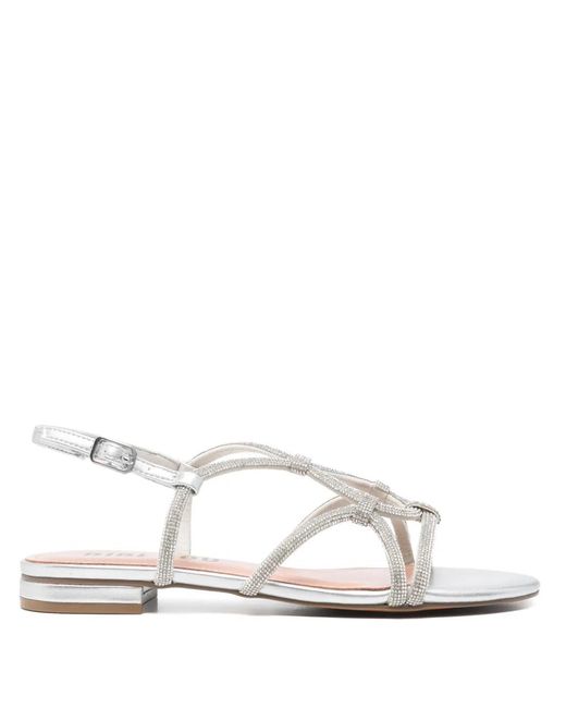 Bibi Lou White Liv Sandals