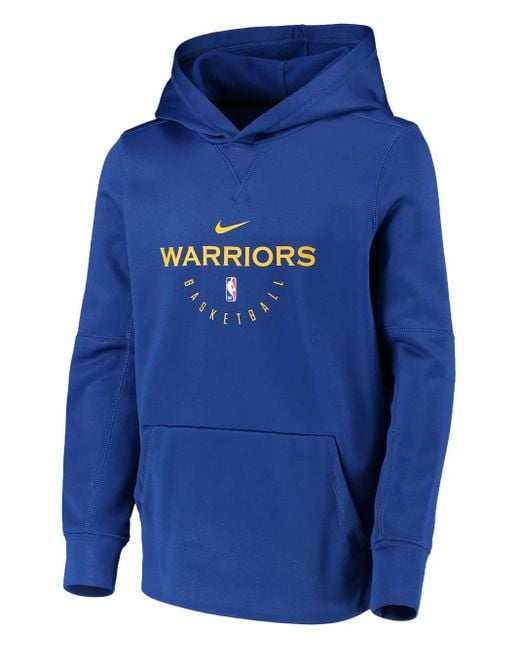 Nike Nba Golden State Warriors Hoodie in het Blue voor heren