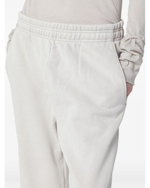 Entire studios Gray Straight-Leg Cotton Track Pants