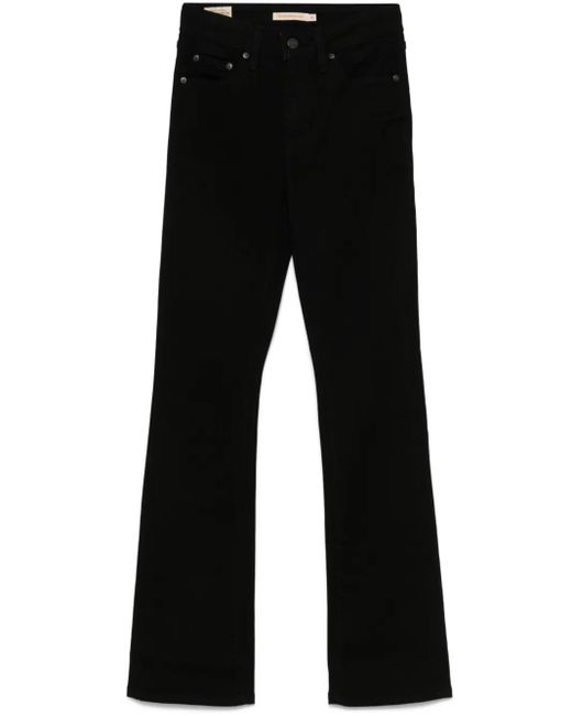 Vaqueros bootcut 725 Levi's de color Black