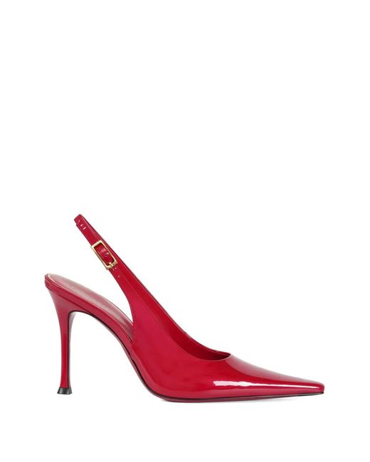 POTAMY Pink Slingback Point-Toe Pumps