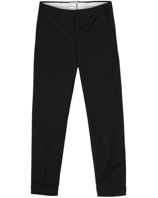 Pantalon à coupe fuselée PT Torino pour homme en coloris Black