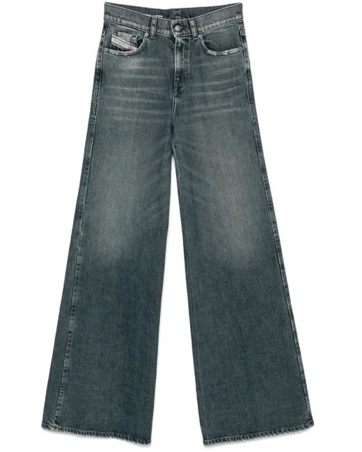 D akemi jeans de pierna ancha 1978 DIESEL de color Blue