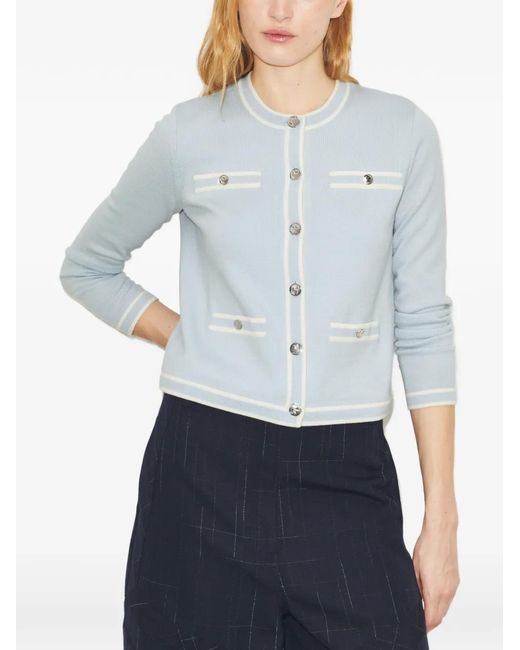 Tory Burch Kendra Vest in het Blue