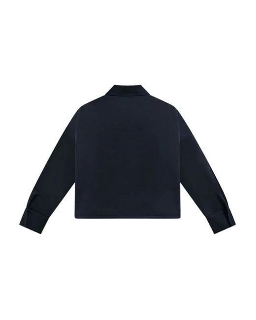 Area Blue Cargo-Jacke mit Blumenstickerei