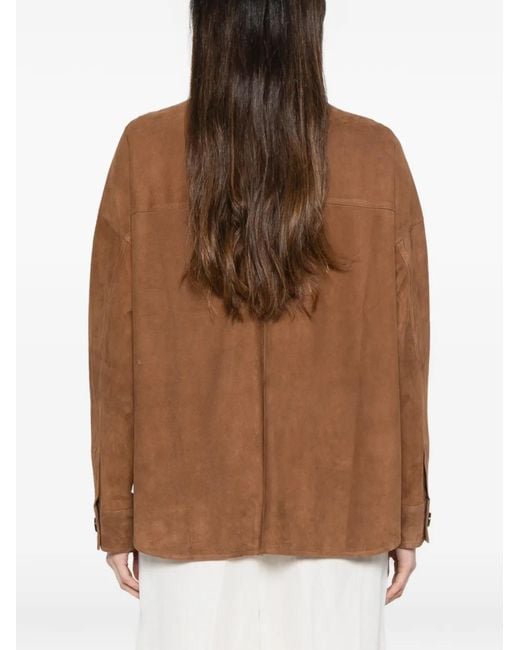 Arma Brown Kaylee Suede Jacket
